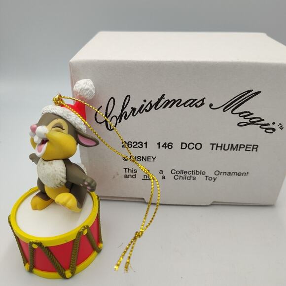 Thumper Grolier Disney Christmas‎ Magic Ornament DCO - Picture 3 of 3